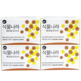 SellerHub Plant Nara Chamomile Moisture Facial Soap 90g 4-pack (S45269661) / 식물나라 캐모마일 모이스처 세수 비누 90g 4입 (S45269661)