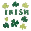 Greenbrier St. Patrick's Day Reusable Gel Window Clings ~ Irish
