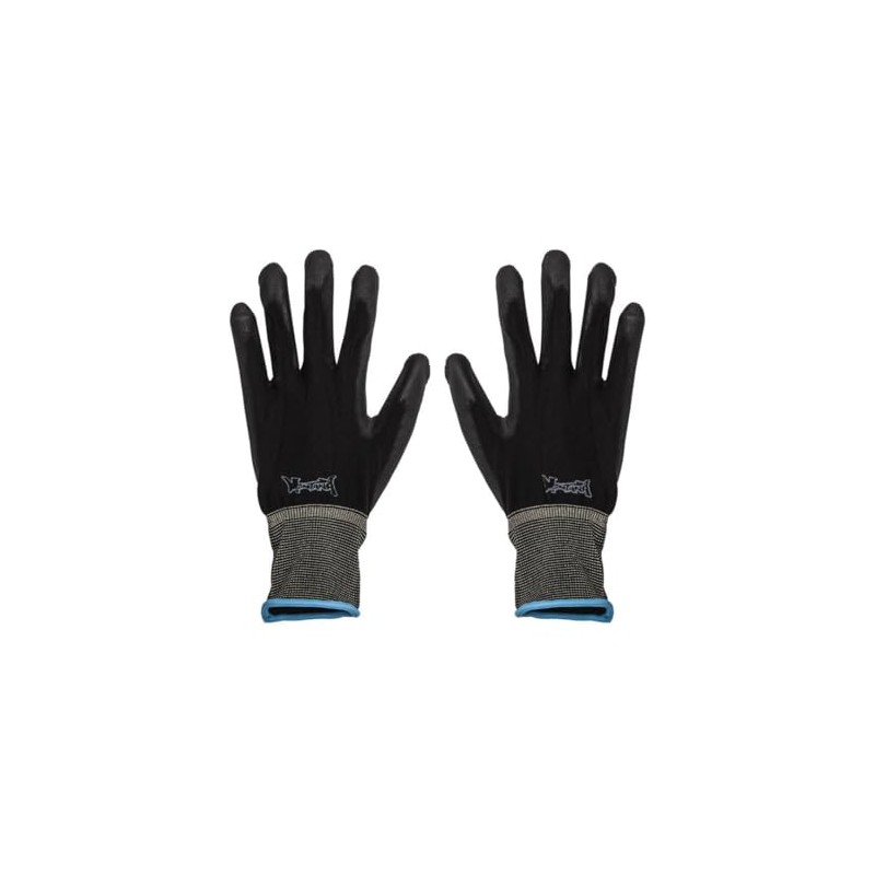 Montana Black Nylon Gloves Large
