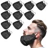 HJZHII 9PCS Beard Bonnet, Satin Beard Apron Adjustable Beards Bonnet