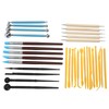 Clay Sculpting Tools Kit 33pcs Ball Stick Silicone Pen Portable
