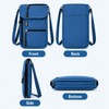 RFID-Blocking Neck Wallet for Travel – Lightweight Nylon Passport Pouch