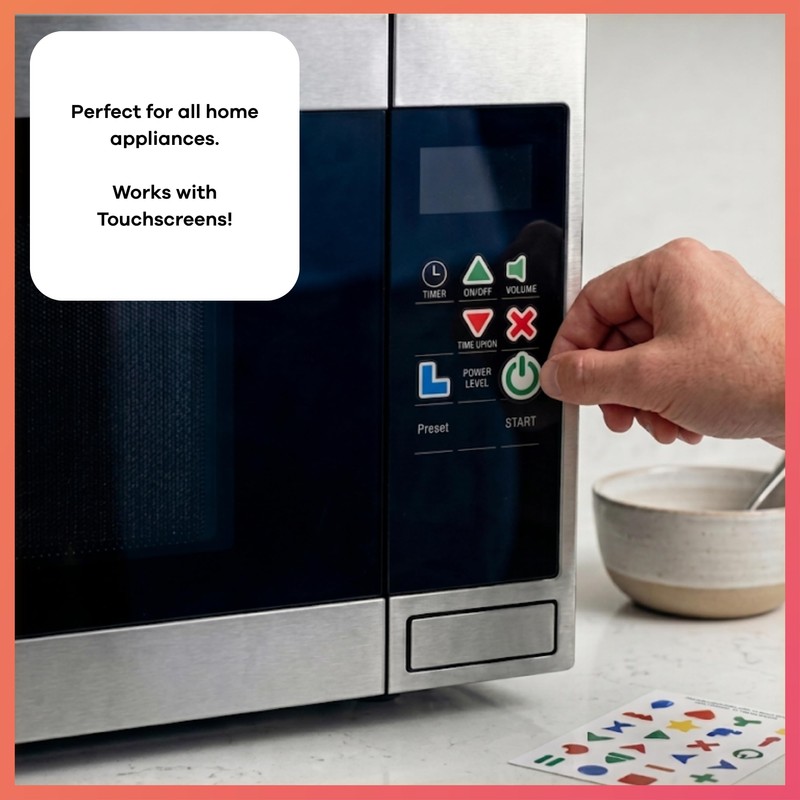 Stactiles 25 Premium Tactile Stickers for Blind & Visually Impaired