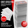 Strategic Fit Premium Snug Fit Clear Card Sleeves for Games