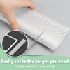 Memrita Window Air Conditioner Side Panels with Adjustable Frame, Universal