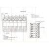 Marine Boat IP65 Switch Panel 6 Gang LED Switches &