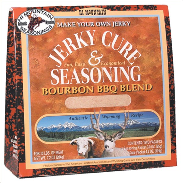 Hi Mountain Jerky Cure & Seasoning Kit - BOURBON BBQ