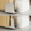 JUBEST Stainless Steel Floor Guide Wall Mount Sliding Barn Door