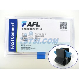 AFL FAST-LC-SM-6 FastConnect LC SM OS2 Fiber Optic Connector, 6-Pack ~STSI