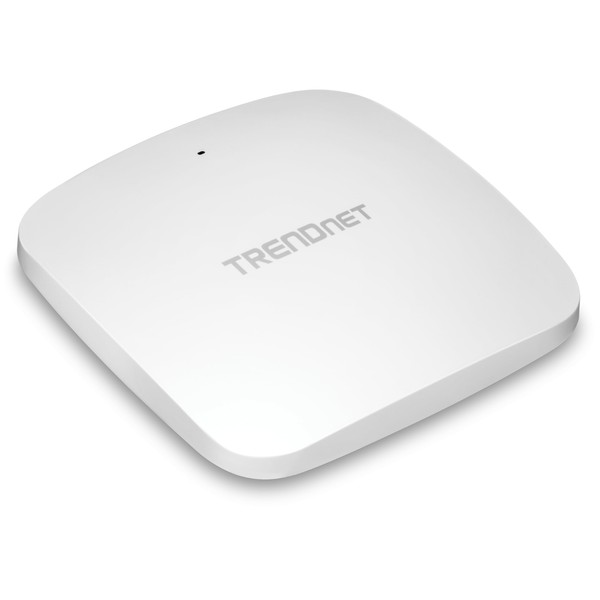 TRENDnet AX3000 Dual Band WiFi 6 PoE+ Access Point, TEW-923DAP, 1 LAN Port 2.5GBASE-T PoE+, OFDMA and MU-MIMO Technology, 2402Mbps (5Ghz), 573Mbps (2.4Ghz), WPA3 Ecryption, White