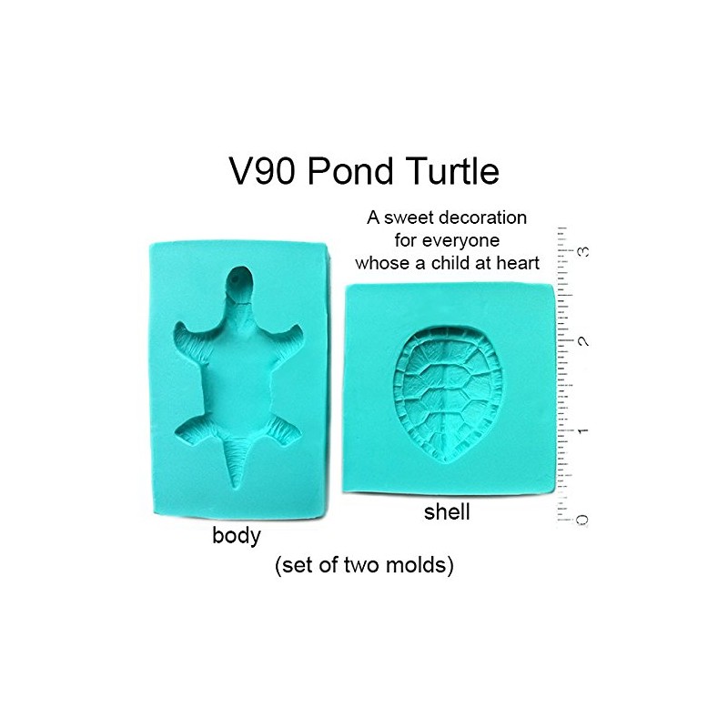Scott Clark Woolley Pond Turtle Silicone Mold