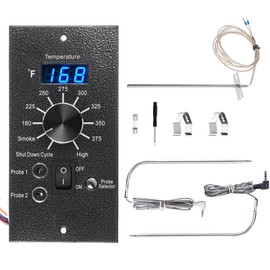 Digital Thermostat Kit Replacement for Traeger Pellet Grills, Traeger Pro Controller Upgrade Thermometer Control Panel Replacement Parts, with RTD Temperature Sensor and 2pcs Meat Probe