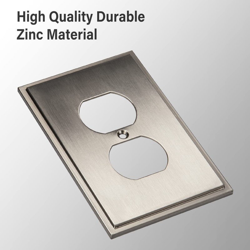 Henne Bery Soft Modern Decorative Wall Plate Switch Plate Outlet