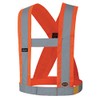 Pioneer 4-Inch Wide Adjustable Lightweight High Visibility Safety Sash, Reflective