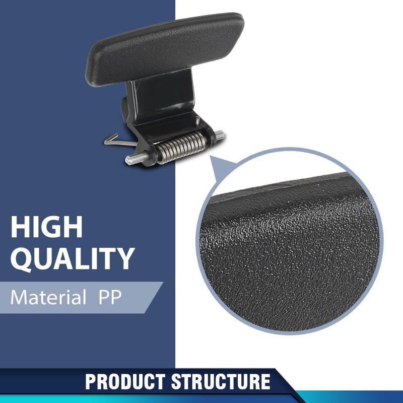 PIT66 Center Console Armrest Lock Latch Lid Handle Compatible with