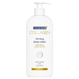Novaclear Collagen Firming Body Lotion 500 ml – Skin Firming Formula with Marine Collagen, Gold & Caviar Extract – Fast Absorbing, Smooth & Supple Skin