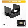 20 PCS 4x4 Post Base for Concrete,Brackets for Wood Posts,Heavy