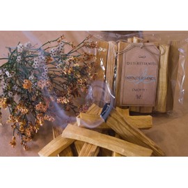 LAMARE Palo Santo Sagrado de Peru XL 100 g (between 9 and 12 Sticks) 100% Natural Handmade and Sustainably Cut