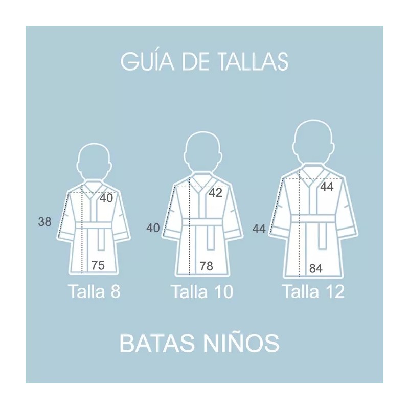 Tesso Bata De Descanso Supersoft Para Niña Paris Suave Y