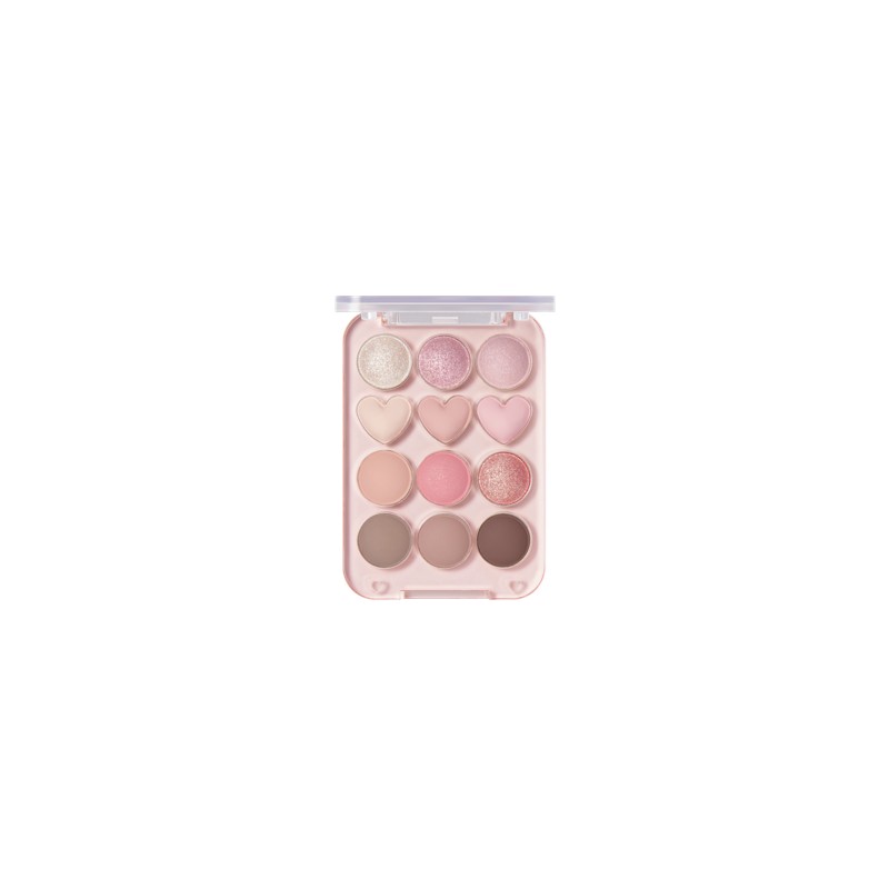 colorgram Pin Point Eyeshadow Palette - 09 Oat Plus Peach