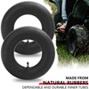 (2 Pcs) 4.10/3.50-5 Inner Tube with TR-87 Bent Valve Stem,Replacement