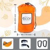 ecox Outdoors parachute Hammock Single with 2 Tree Straps, Portable
