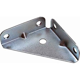 Pack of 4 Zinc plated Corner Brace Plate Gusset 50mm x 50mm D106