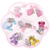 Clip On Earrings Princess Play Jewelry Earrings Set Resin Acrylic