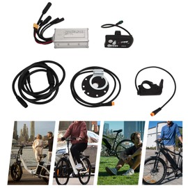 Alomejor 3 Mode Sine Controller Brushless Motor Controller with S800 Display for Electric Bike Conversion Kit