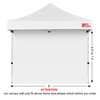 MASTERCANOPY 8x8ft Canopy SunWall Instant Canopy SideWall for Pop Up