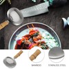 PRETYZOOM 1pc Spoon Rice Scooper Rice Ladle Stainless Steel Cooking