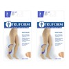 Truform 20-30 mmHg Compression Pantyhose, Beige, Tall, 2 Count