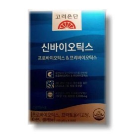 Goryeo Eundan [Seller Herb Food] [Health Food] Korea Eundan Synbiotics 5g 30 sachets 1 box / [셀러허브 식품] [건강식품] 고려은단 신바이오틱스 5g 30포 1박스