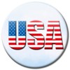 Fridge Magnets USA Flag Decorative Gift Set of 6 Magnets