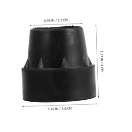 Totority 8pcs Non Slip Rubber Trampoline Leg Caps for Stable Trampoline Legs Easy to Install Remove Shock Absorbing Foot Pads for Maximum Stability and Safety