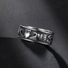 Joliernelle Stainless Steel Claddagh Ring for Men Engagement, or Wedding