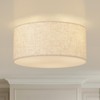 Vexagyle 13inch Semi Flush Mount Ceiling Light Fixture,3-Light Ceiling Mount