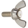 TRUSCO B350615 Stainless Steel M6X15 Forged Butterfly Bolts, Pack of