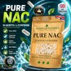 Pure Clean NAC Capsules N Acetyl Cysteine | Clean Formula