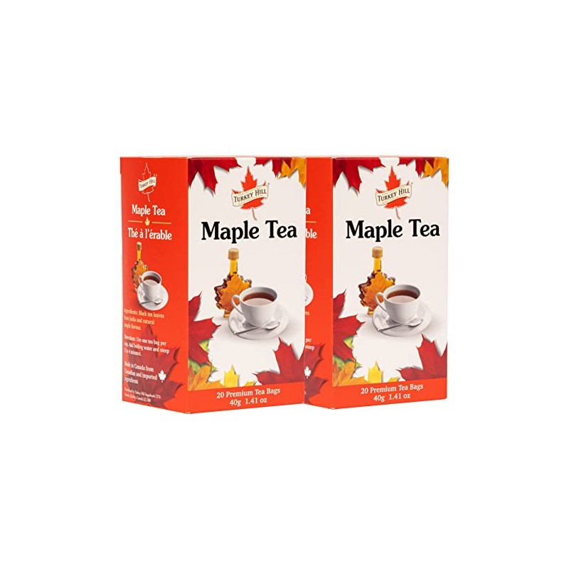 Turkey Hill Sugarbush Premium 100% Pure Canadian Maple Infused Tea