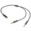 SOUND WARRIOR Audio Converter Cable 3.5mm 4 Pole Stereo Female
