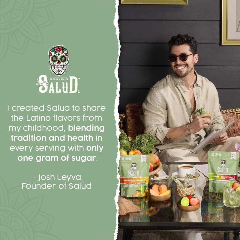 Salud 2-in-1 Greens & Superfood Powder – 20+ Fruits &