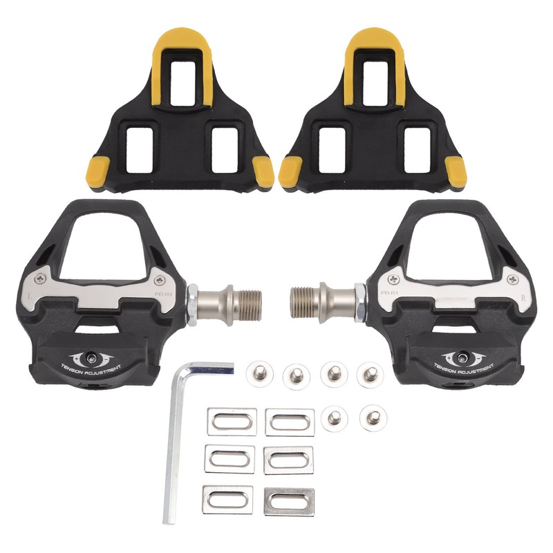 1 Pair Bicycle Self Locking Pedals Mountain Bike Lock Pedal