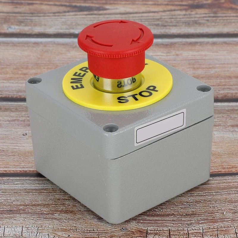 Emergency Stop Switch Emergency Stop Button Red Mushroom Switch Station
