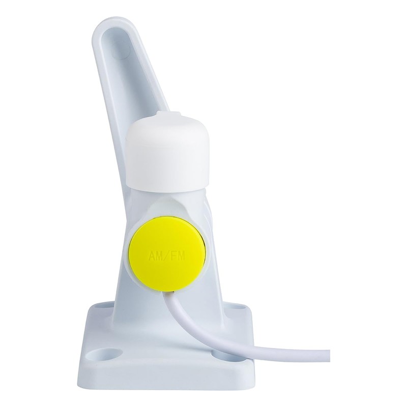 Oricom Marine Single Swivel Rectangular Antenna Base and Lead for