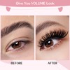 Cluster Eyelashes, Pack of 72 Individual Eyelashes, Eyelash Clusters, DIY