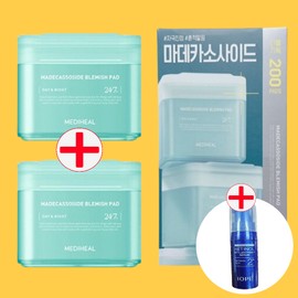 Mediheal Madecassoside Trace Pads 100 sheets + 100 sheets (+Retinol Serum) / 메디힐 마데카소사이드 흔적 패드 100매+100매 (+레티놀세럼)