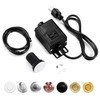 Garbage Disposal Air Switch Kit, Sink Top Waste Disposer SHORT