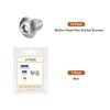 DTGN 3/8-16x1/2" Button Head Socket Cap Screws - 15Pack -