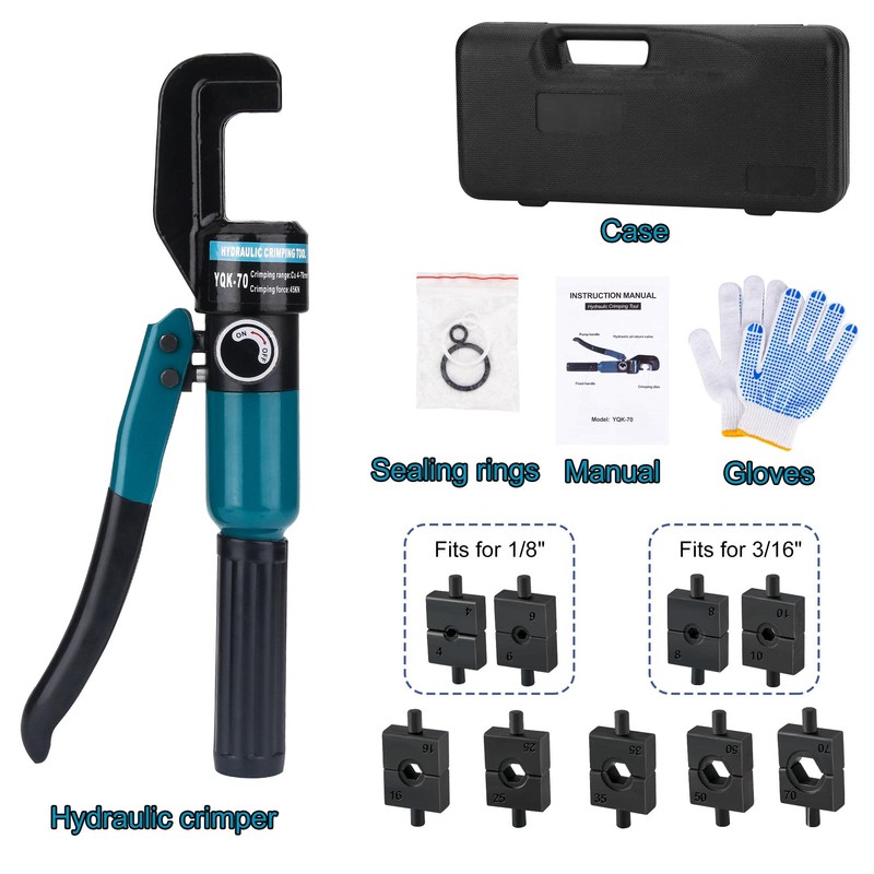 Steel DN Mate Upgrade Hydraulic Crimping Tool/Hydraulic Crimper with 9
